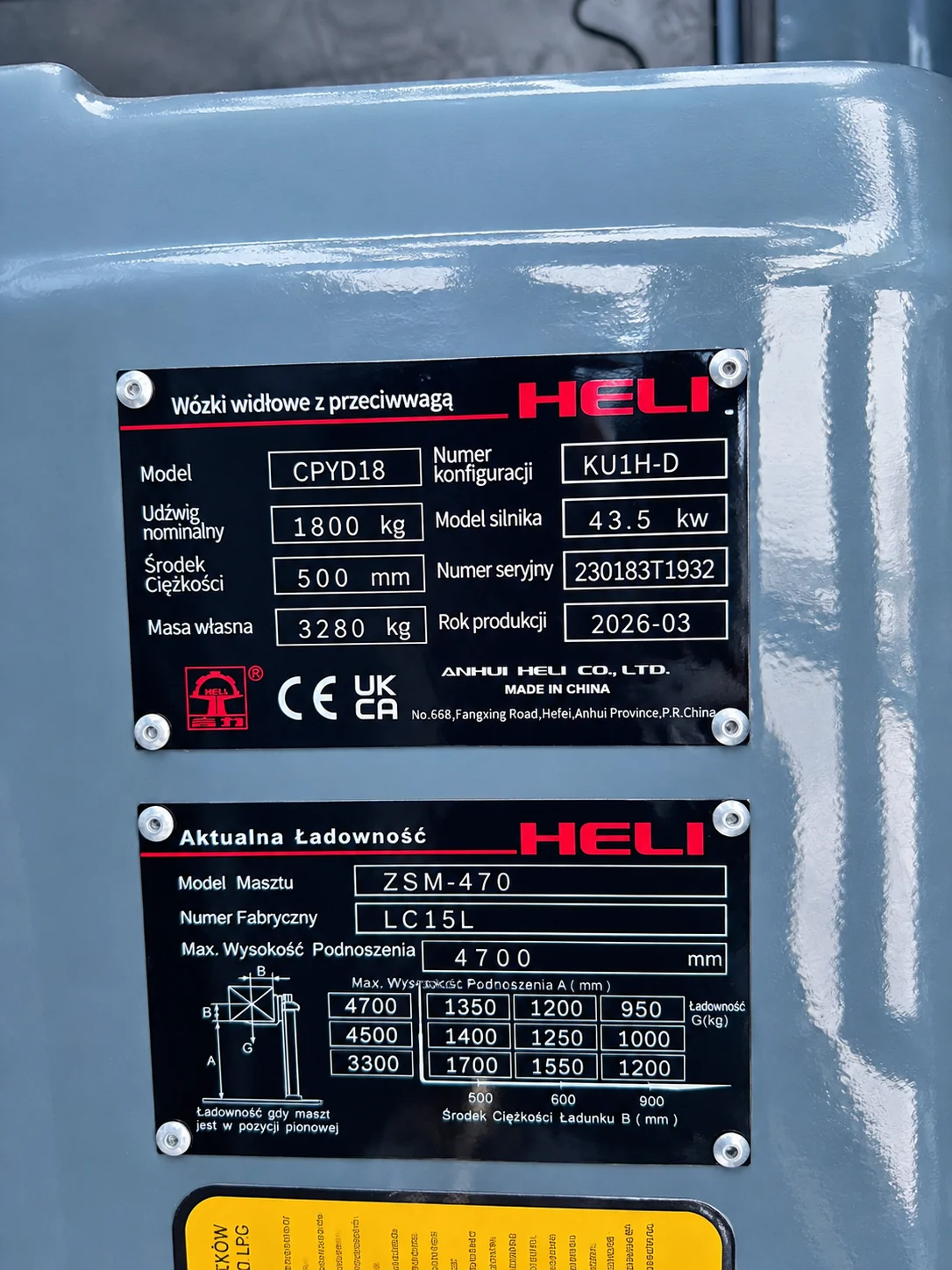 HELI CPYD18-KU1H-D 230183T1932 - obrazek 12